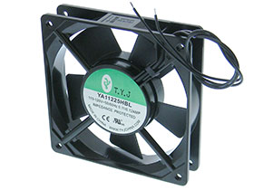 4-11/16in. (120mm) Square X 1in. (25mm) 120VAC Box Fan - TYJ